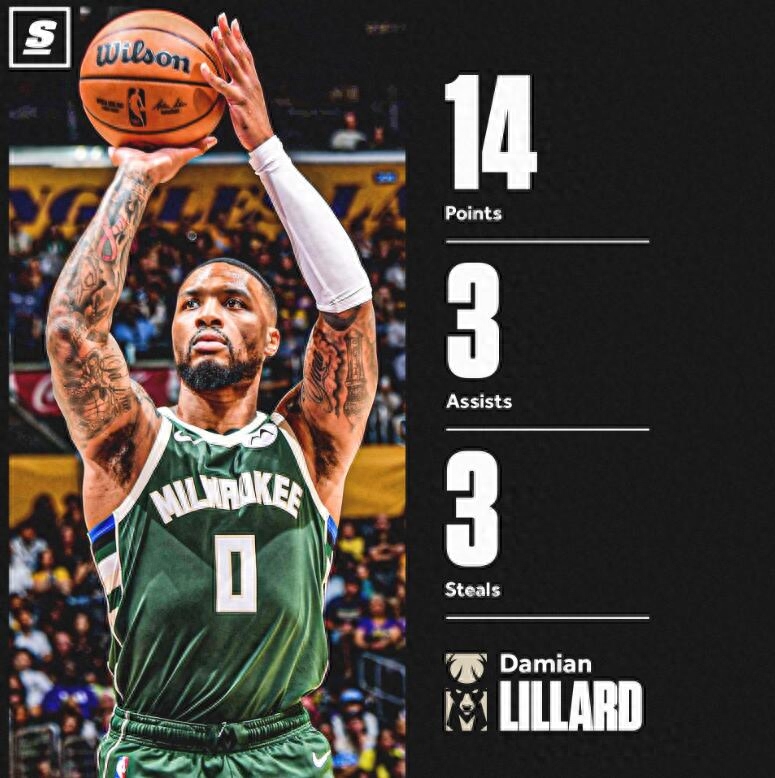 湖人B队力克雷霆，利拉德完成帽子戏法